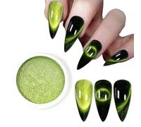Nails Glitters Power Nails Powder 9D Cats Eye Powder Mirrored Effect Nails Powder Pigment Easy To Apply