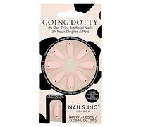 Nails Going Dotty Dot-Print Artificial Nails Pack of 24, Nude, Variety Pack