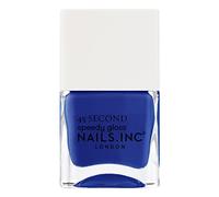 Nails 45 Second Speedy Gloss Longing For Leicester Square 14ml, Blue Nail Polish