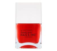Nails.INC 45 Second Speedy Gloss Paddington Peace Out 14ml, Red Nail Polish