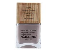 Nails.INC 73% Plant Power Nail Polish, Long Lasting Nail Color Lasts Up to 10 Days, Quick Drying, Cruelty Free, Vegan, 21 Free Formula, What's Your Spirituality?, (14ml)