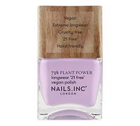 Nails.INC 73% Plant Power Nail Polish, Long Lasting Nail Color Lasts Up to 10 Days, Quick Drying, Cruelty Free, Vegan, 21 Free Formula, Alter Eco, (14ml)
