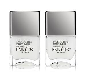 Nails Inc Back To Life Instant Cuticle Removal 14ml Duo