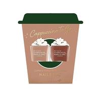 Nails Inc Be Your Inc.redible Self Cappuccino To Go Nail Polish Duo, Caffeine Fuelled, Nude Shades, Ultra Glossy, Fast Drying, Long Lasting, Chip Resistant, Air Dry Manicure, Cruelty Free, 2 Piece Set