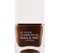 Nails inc - Coco For Real - Longwear Vegan Polish Collection - 100% Hot Chocolate 14ml (12433)