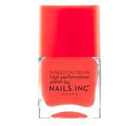 Nails.INC Coral Street Neon Nail Polish