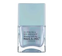 Nails Inc Euphoria Highlight, Must Be Magic, Blue Shimmer, No Chip, Long Lasting, Quick Dry, Air Dry, Professional Manicures & Pedicures, Fingernails & Toenails, Vegan Nail Polish, 14 ML