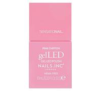 Nails. Inc GelLED Gel Colour Polish Pink Chiffon Candy Pink 10ml