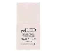 Nails.INC GelLED UV/LED Gel Nail Polish, Ballet All Day, Light Pink Nude, Long Lasting, High Shine Colour, Quick Cure Formula, Cruelty Free, Art Gel Manicure At Home, 30-60 Second Cure Time, 10 ML