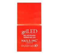 Nails.INC GelLED UV/LED Gel Nail Polish, Coral Me Crazy, Neon Pink Coral, Long Lasting, High Shine Colour, Quick Cure Formula, Cruelty Free, Art Gel Manicure At Home, 30-60 Second Cure Time, 10 ML
