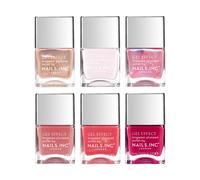 Nails Inc Guava Goddess Gel Effect 6 Piece Collection