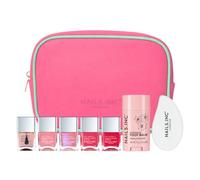 Nails.INC Guava Goddess Pedicure Set: 8-Piece Gel Polish & Foot Care