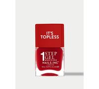 Nails Inc. It's Topless 1-Step Gel Like Nail Polish 14ml Cherry Red
