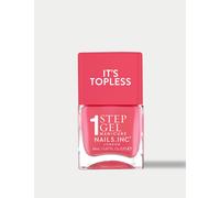 Nails Inc. It's Topless 1-Step Gel Like Nail Polish 14ml Dark Coral