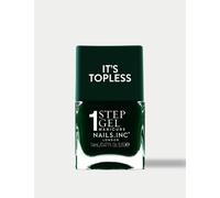 Nails Inc. It's Topless 1-Step Gel Like Nail Polish 14ml Dark Green
