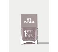 Nails Inc. It's Topless 1-Step Gel Like Nail Polish 14ml Grey Mix