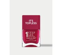 Nails Inc. It's Topless 1-Step Gel Like Nail Polish 14ml Hot Pink