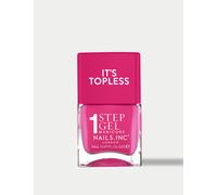 Nails Inc. It's Topless 1-Step Gel Like Nail Polish 14ml Mid Magenta