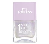 Nails Inc It's Topless Gel Nail Polish, 4-in-1 Base Coat, Treatment, Colour & Top Coat, Long Lasting, Strong, Chip Free Nails, Glossy Salon Quality Manicure At Home, Vegan, Cruelty Free, Shade Halle