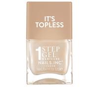 Nails Inc It's Topless Gel-Like Nail Polish, 4-in-1 Base Coat, Treatment, Colour & Top Coat, Long Lasting, Strong, Chip Free Nails, Glossy Salon Quality Manicure, Air Dry Nail Polish, Demi, 14 ML