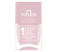 Nails Inc It's Topless Gel-Like Nail Polish, 4-in-1 Base Coat, Treatment, Colour & Top Coat, Long Lasting, Strong, Chip Free Nails, Glossy Salon Quality Manicure, Air Dry Nail Polish, Florence, 14 ML