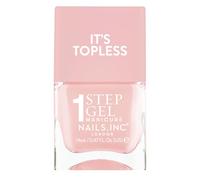 Nails Inc It's Topless Gel-Like Nail Polish, 4-in-1 Base Coat, Treatment, Colour & Top Coat, Long Lasting, Strong, Chip Free Nails, Glossy Salon Quality Manicure, Air Dry Nail Polish, Trinny, 14 ML
