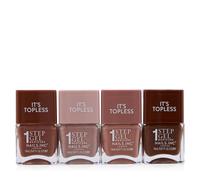 Nails Inc It's Topless Soft Suede Quad