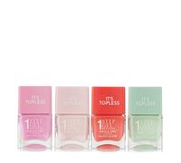 Nails Inc It's Topless Sorbet Spritz Quad