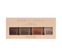 Nails Inc Keep It Tonal Nail Polish Set 14ml