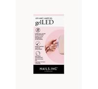 Nails.INC GelLED Portable LED Lamp, Cures in 30 Seconds, Nail Dryer for DIY Gel Nails, Easy Flash Cure Lamp, Automatic Sensor, Plug In USB Nail Light For Beginners, 5W, 1 Count