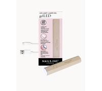 Nails.INC GelLED On-The-Go Mini Portable LED Lamp, Cures in 60 Seconds, Mini Nail Dryer for DIY Gel Nails, Adhesion for Gems, Easy Flash Cure Lamp, Rechargeable USB Nail Light, 3W, 1 Count