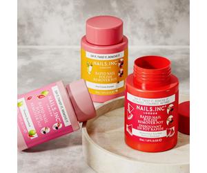 Nails Inc Limited Edition Summer Scents Nail Polish Remover Pot Trio