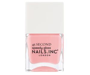 Nails Inc. London 45 Second Speedy Gloss quick-drying nail polish with nail care 14 ml, Knightsbridge Nights Out