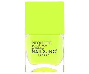 Nails Inc. London Neons long-lasting nail polish with neon shades 14 ml, Sunlight Square