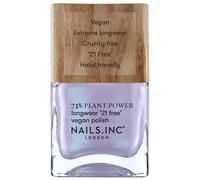 Nails Inc. London Plant Power eco nail polish - long-lasting & plastic-free 14 ml, Eco Glow