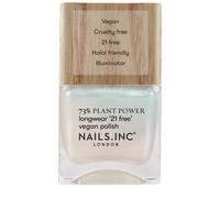 Nails Inc. London Plant Power eco nail polish - long-lasting & plastic-free 14 ml, Glowing Somewhere