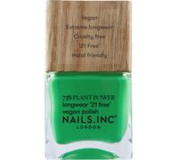 Nails Inc. London Plant Power eco nail polish - long-lasting & plastic-free 14 ml, Mother Earths Calling