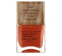 Nails Inc. London Plant Power eco nail polish - long-lasting & plastic-free 14 ml, What On Earth