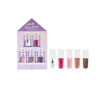 Nails Inc London Town House Nail Polish Set, Limited Edition, Mothers Day Gift, Women & Girls Gifting, Quick Dry, Air Dry, High Shine, Long Lasting, Ultra Glossy, Manicure Set, Trendy 5 Piece Gift Set