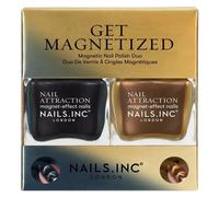 Nails Inc Nail Polish Duo Set Get Magnetised 2 x 14ml