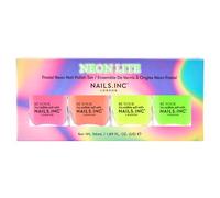 Nails Inc Neon Lite Pastel Neon Nail Polish Set
