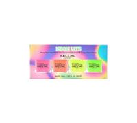 Nails Inc Neon Lite Nail Polish Set 4 x 5ml