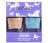 Nails Inc Nail Polish Duo, Sparkle Like A Unicorn, 2 X 14 ml