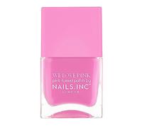 Nails Inc We Love Pink, On Friday’s We Wear Pink, Glossy, No Chip, Long Lasting, Quick Dry, Air Dry, Professional Manicures & Pedicures, Fingernails & Toenails, Vegan Nail Polish, 14 ML