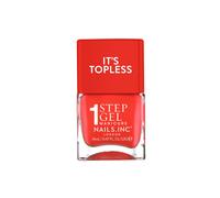 Nails Inc It's Topless Gel Nail Polish, 4-in-1 Base Coat, Treatment, Colour & Top Coat, Long Lasting, Strong Chip Free Nails, Glossy Salon Quality Manicure, Air Dry Nail Polish, Jennifer, 14 ML