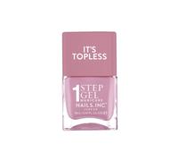 Nails Inc It's Topless Gel Nail Polish, 4-in-1 Base Coat, Treatment, Color & Top Coat, Long Lasting, Strong, Chip Free Nails, Glossy Salon Quality Manicure At Home, Air Dry Polish, Lily, 14 ML