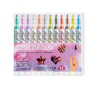 Nails Marker Pens, Fine Tips Portable Nails Tools | Dotting Marker Drawing Painting Pen,for Manicure Decorating Lining Tracing Drawing Home