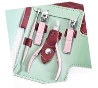 Nails Nippers Set Fingernail And Toenail Trimmer Cutter Manicure Pedicure Kits Cuticle Trimmer With Cuticle Pusher Cuticle Nipper