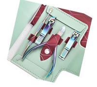 Nails Nippers Set Fingernail And Toenail Trimmer Cutter Manicure Pedicure Kits Cuticle Trimmer With Cuticle Pusher Cuticle Nipper