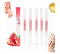 Nails Nutritious Growth Oil,Rejuvenation Nail Growth Oil,Nail Oil for Growth and Strength Rejuvenation,Cuticle Oil for Nails,Radiant Nail Growth Oil Pen,Brother Nail Growth Oil (Strawberry, One Size)